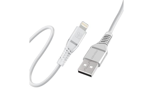 Promate PowerLine-Ai120 USB-A to Lightning Cable,Apple MFi Certified 120cm Super-Fast
